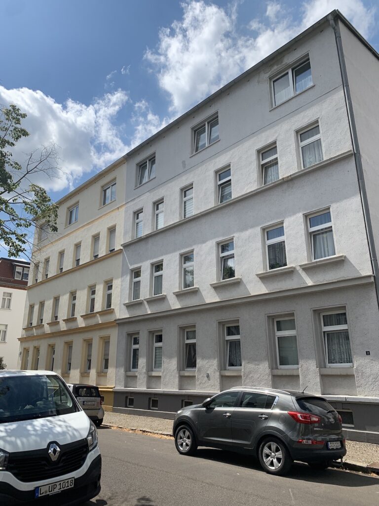 Karl-Liebknecht-Str. in Markkleeberg (Vorher)