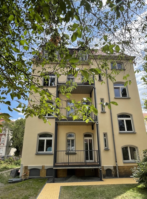 Balkonbau am Ring 50 in Markkleeberg