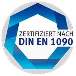 Zertifiziert nach DIN EN 1090